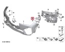 BMW IX I20 AVANT DROIT SUPÉRIEUR SUPPORT PARE-CHOCS 51117933612photo 9