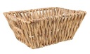 PROSTOKĄTNY KOSZYK Z HIACYNTA WODNEGO 36x29x15 cm