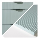 ЛАКОВЫЕ МЕБЕЛЬНЫЕ ФАСАДЫ NAPOLI BIS МДФ GRIPES