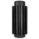 РАДИАТОР СТАЛЬНОЙ ДЛЯ КАМИНА, РЕБРИСТАЯ ТРУБА 120ММ