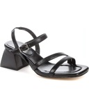 čierne elegantné otvorené sandále 937049/01-02 r. 36