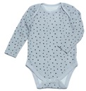 PETIT BATEAU obálkové biele dojčenské bavlnené body J.NOWE 68 6m Príležitosti Krst