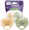 PHILIPS AVENT ULTRA SOFT СОСКА 6-18М ДЫШАЩАЯ + ФУТЛЯР