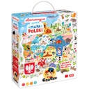 CzuCzu Obserwacyjne puzzle Mapa Polski Bright Junior Media
