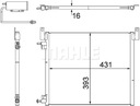 CONDENSADOR DE ACONDICIONADOR SAAB- OPEL VECTRA C TURBO 05- 