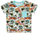 БЛУЗКА ДЛЯ МАЛЬЧИКА ПРИНТ HAWAII AIPI 128