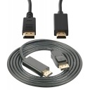 КАБЕЛЬ DISPLAY PORT — HDMI, 1,8 м, 4K DisplayPort DP Shiru SKDP-01