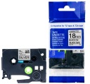 Лента BROTHER SILVER MAT TZe-M941 18 мм TZ-M941