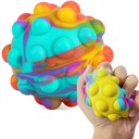 АНТИСТРЕССОВЫЙ МЯЧ ДЛЯ НАЖИМАНИЯ POP IT PUSH BUBBLE SENSORY BALL