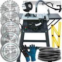 НАСТОЛЬНАЯ ПИЛА КРАЙЗЕГА ЦИРКУЛЯРНАЯ ПИЛА + 5 ДИСКОВ