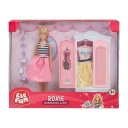 КУКЛА ROXIE ELEFUN + АКСЕССУАРЫ ПОДАРОЧНЫЙ НАБОР «ГАРДЕРОБ МЕЧТЫ»