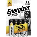 4 щелочных аккумулятора ENERGIZER LR6 AA R6 E91 1,5 В