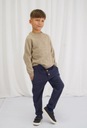Granátové elegantné chlapčenské vizitkové nohavice slim beztlakové gumička veľ. 104 Pohlavie chlapci dievčatá