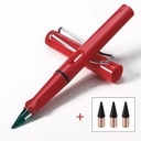 ЭЛЕГАНТНЫЙ ПЕРЬЕВОЙ КАРАНДАШ С 4 НАКОНЕЧНИКАМИ, НОВИНКА ДЛЯ ШКОЛЫ + СТЕРЖНИ