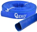ШЛАНГ GEKO РЕЗИНОВЫЙ ПВХ 1 дюйм, 26 мм, 50 м, ВОДЯНОЙ ПОЖАРНЫЙ НАСОС, ПРОЧНЫЙ, 1 ДЮЙМ G70007