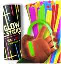 СВЕТЯЩИЕСЯ ПАЛОЧКИ ХИМИЧЕСКИЕ ФЛУОРЕСТЕНТНЫЕ СВЕТИЛЬНЫЕ БРАСЛЕТЫ 100 шт.