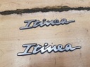 EMBLEMA INSIGNIA INSCRIPCIÓN JUEGO PEUGEOT 106 ITINEA 2 PIEZAS 