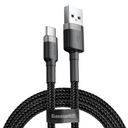 BASEUS KABEL USB-C QC3.0 2A 2M CZARNO-SZARY Stan opakowania oryginalne