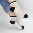 2x Bavlnené ponožky dámske Bezšvové Členkové Ponožky Transparentné 35-38 Kód výrobcu LM23
