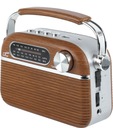 Rádio Retro LTC NIDA bluetooth, AM/FM/MP3/USB/SD Rádio AM FM SW