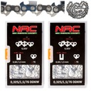 ПИЛЬНАЯ ЦЕПЬ NAC ПИЛЬНАЯ ЦЕПЬ NAC 50 СМ 20 дюймов 325/1,5 ММ 76 звеньев ОРИГИНАЛ