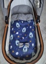 Пружинный спальный мешок 3-в-1 для сна детской коляски.