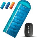 BESSPORT ТЕПЛЫЙ И ЛЕГКИЙ ПОХОДНЫЙ СПАЛЬНЫЙ МЕШОК 15°C
