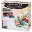 Набор красок WATERCOLOR и маркеров AQUAMARKERS DécoTime, 48 элементов