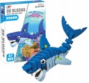 Мягкий 3D-пазззл Shark Foam Blocks из 47 элементов.