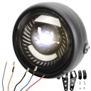 6,5 ДЮЙМОВ ФАРА ПРИВЕЛО ЛАМПА ПЕРЕДНИЙ ДЛЯ МОТОЦИКЛ 12V УТВЕРЖДЕНИЕ УНИВЕРСАЛЬНЫЙ