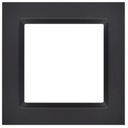 KONTAKT-SIMON 10 Одинарная черная рамка