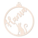 ДЕРЕВЯННЫЙ ШАР НА РОЖДЕСТВО С ИМЯ КОТА НИКОЛАЯ