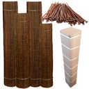 ПЛЕТЕНЫЙ КОВРИК 140x300 см СВОБОДНЫЕ ЛЕНТЫ ПЛОТНЫЙ ЖЕСТКИЙ ПОКРЫТИЕ ПОЛИРОВОЧНЫЙ ПРОДУКТ