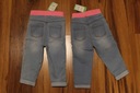 spodnie niemowlęce jeansy elastyczne 86 NOWE Materiał dominujący bawełna