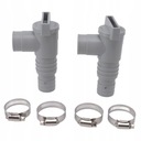 2x ЗАПОРНЫЙ КЛАПАН ДЛЯ БАССЕЙНА 32 ММ INTEX BESTWAY