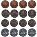 MITOLOGIA CTHULHU ZESTAW 12 METALOWYCH MONET LARP RPG