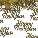 Конфетти Золотая Надпись с новым годом