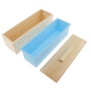 Формы силиконовые в деревянной коробке 1200мл Синяя Форма для лепки Новогодняя 1200мл синяя