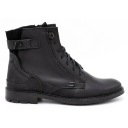 КОЖАНЫЕ МУЖСКИЕ ботинки челси ПОЛЬСКАЯ ЗИМА 856 ЧЕРНЫЙ 42