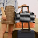 EverVanz cestovná taška s priehradkou na topánky a rukávom na rukoväť kufra Dominujúca farba viacfarebná