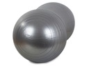 Gymnastická lopta fitness oriešok fazuľa veľká Dominujúca farba odtiene sivej