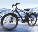 Электрический снегоход ONESPORT 350 Вт, 15 Ач, 100 км, 26 дюймов, толстые MTB шины