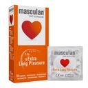 Презервативы Masculan Extra Long Pleasure, продлевающие половой акт, 10 шт.