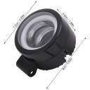 ФАРА ВСПОМАГАТЕЛЬНАЯ СВЕТОДИОДНЫЕ ТУМАННАЯ 4D Z ДВОЙНЫМ OBIEKTYWEM 20 W Z RL  фото 8