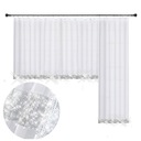 KOMPLET FIRANA BALKONOWA WOAL CYRKONIE TAŚMA