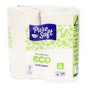 Ekologiczny papier toaletowy Pure Soft 4x200 list