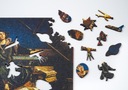 Drevené puzzle A4 Matejko Kopernik 155 dielikov. Počet prvkov 155