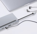 ДОК-СТАНЦИЯ-концентратор USB-C 11 в 1 VGA RJ45 SD HDMI 4K для Macbook Pro Air M1 M2