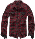 Brandit Duncan красно-коричневая рубашка 3XL