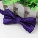 Фиолетовый детский галстук-бабочка
